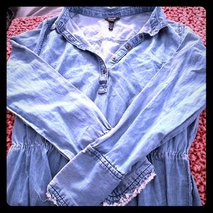 Denim tunic